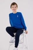 U.S. Polo Assn. Erkek Çocuk Eşofman Takımı Mavi thumbnail 5