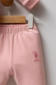 U.S. Polo Assn. Kız Bebek 2'li Takım Açık Pembe thumbnail 4