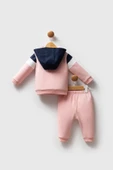 U.S. Polo Assn. Kız Bebek 3'li Takım Açık Pembe - 2