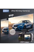 A98 Full Hd 3 Kameralı Araç Içi Güvenlik Kamerası 64gb Uyumlu Ir Gece Görüşü, Ön-arka-iç Kayıt - 6