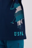 U.S. Polo Assn. Erkek Çocuk Uzun Kol Pijama Takım Lacivert thumbnail 4
