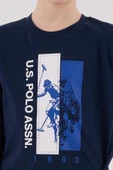 U.S. Polo Assn. Erkek Çocuk Uzun Kol Pijama Takım Lacivert thumbnail 6