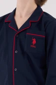 U.S. Polo Assn. Erkek Çocuk Gömlek Pijama Lacivert - 5