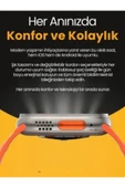 H27 Ultra 3 Akıllı Saat Bluetooth Kulaklık ve 4 Kordon Dahil Süper Set thumbnail 3