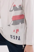 U.S. Polo Assn. Erkek Çocuk Uzun Kol Pijama Takım Taş - 4