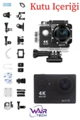 4K Ultra HD Wifi Aksiyon Kamera Su Geçirmez Aksiyon Kamerası thumbnail 3