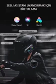 V10 kablosuz motosiklet kask kulaklık İNTERCOM - 2