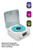 Retro Pikap Tasarımlı Bluetooth Hoparlör | Dijital Saatli & LED Işıklı & Gece Lambası - 1