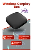 Wıreless Carplay Box Dönüştürücü Ios ve Android Uyumlu Kablosuz Multimedya Carplay Dönüştürücü - 1