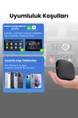 Wıreless Carplay Box Dönüştürücü Ios ve Android Uyumlu Kablosuz Multimedya Carplay Dönüştürücü - 5