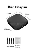 Wıreless Carplay Box Dönüştürücü Ios ve Android Uyumlu Kablosuz Multimedya Carplay Dönüştürücü - 6