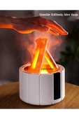 Alev Görüntülü Bonfire Oda Nemlendirici Şık Tasarım  Uzaktan Kumanda Kontrollü - 4