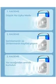 Buzlu Vantilatör Mini Fan 5 Spreyli Su Püskürtmeli 600 ML Buhar Makinesi Nemlendirici Taşınabilir - 3