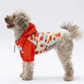 Pawstar Ottawa Polarlı Su Geçirmez Küçük Irk Köpek Yağmurluğu - 1