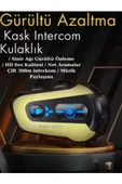 N3x Rgb Işıklı Intecom 3 Kişi Bağlantılı 1000mah Motosiklet Bluetooth Kulaklık Seti - 4