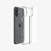 Spigen iPhone 16 Plus ile Uyumlu Kılıf Crystal Hybrid Crystal Clear - 5