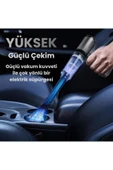 Violent Turbo Jet Fan 130000rpm Ultra Güçlü Motor Güçlü Vakum 4000mAh Bataryalı Üflemeli F72 thumbnail 7