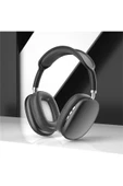 P9 Kablosuz Air Pro Max  Yeni Nesil 5.0 Mikrofonlu Bluetooth Kulaklık Siyah - 4
