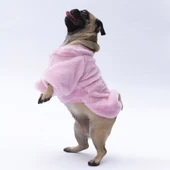 Pawstar Pembe Paris Küçük Irk Köpek Ceketi thumbnail 5