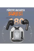 Ultrapods Max Kablosuz Bluetooth Kulaklık Powerbank Özellikli Dijital Ekranlı Enc Modu - Siyah thumbnail 4