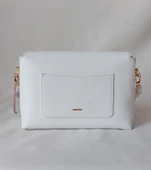 252ES458 Model Sarach Marka Beyaz Renk Omuz Çantası - 3