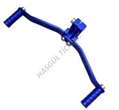 Motorsiklet cg  Alüminyum alaşımlı Mavi çift vites kollu motosiklet modifikasyonu  motorsiklet yedek parça aksesuar thumbnail 1