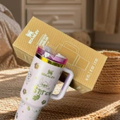 Stanley Quencher Termos x Stitch Pembe 1.18 Lt. Pipetli thumbnail 3