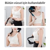 Merxas Titreşimli ve Darbeli Masaj Aleti Yeşil - 5
