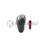 MEGANE 2 3 CLİO 3 4 LAGUNA SYMBOL DERİ DESENLİ VİTES TOPUZU - 1