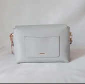 252ES458 Model Sarach Marka Gri Renk Omuz Çantası - 3