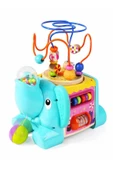 Çocuk Gelişim Oyuncağı Fil Temalı 5in1 Aktivite Küpü - 1
