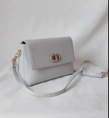 252ES458 Model Sarach Marka Gri Renk Omuz Çantası - 2