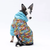 Pawstar Hollywood Polarlı Su Geçirmez Orta-Büyük Irk Köpek Yağmurluğu thumbnail 4