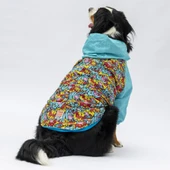 Pawstar Hollywood Polarlı Su Geçirmez Orta-Büyük Irk Köpek Yağmurluğu thumbnail 2