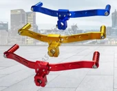 Motorsiklet cg  Alüminyum alaşımlı Mavi çift vites kollu motosiklet modifikasyonu  motorsiklet yedek parça aksesuar thumbnail 4