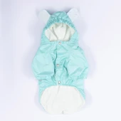 Pawstar Mint Sydney Peluşlu Su Geçirmez Küçük Irk Köpek Yağmurluğu - 5