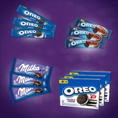 Oreoseverler Çikolata&Bisküvi Paketi (Oreo Çorap Hediyeli) - 3