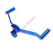 Motorsiklet cg  Alüminyum alaşımlı Mavi çift vites kollu motosiklet modifikasyonu  motorsiklet yedek parça aksesuar thumbnail 2