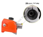 Hsgl Motorlu Tırpan Dal Budama Aparatı 9 DİŞ 28 MM yüksek dallar budama aparatı - 2