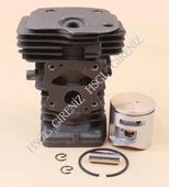 HSGL Motorlu Testere Husqvarna 450 Uyumlu 44mm Silindir Piston Seti thumbnail 5