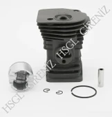 HSGL Husqvarna 340 Uyumlu 40 mm Silindir Piston Seti  Motorlu Testere Yedek Parça - 4
