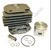 HSGL Motorlu Testere Husqvarna 365 Uyumlu 48mm Silindir Piston Seti (Eski Model - Kare Boğaz) thumbnail 3