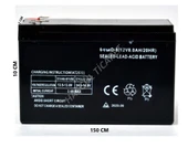 Hsgl İlaçlama Makinası Aküsü 12v8ah /20HR Şarj edilebilir Akü 6-FMD-8 - 2