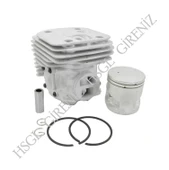 HSGL Husqvarna 365 372 X-TORQ Uyumlu 50 mm Silindir Piston Seti  Yuvarlak Boğaz thumbnail 4
