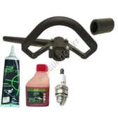 Hsgl Motorlu Tırpan Pilot Kol gress 2T yağ buji  takımı tüm modellere uygun - 1