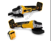 Hsgl Çift Akülü 24V Lityum Pilli Akülü Şarjlı Spral Taşlama 2x5 Ah Akü X-Lion - 4