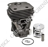 HSGL Husqvarna 445 Uyumlu 42 mm Silindir Piston Seti  Motorlu Testere Yedek Parça thumbnail 1