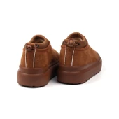 Kadın Taba Süet İçi Kürklü Bot - Kalın Tabanlı, Rahat, Kaymaz, Günlük ve Kışlık thumbnail 2