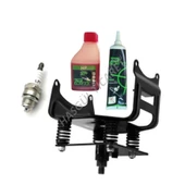 Hsgl Motorlu Tırpan Alt Ayak Yaylı Motor Bağlantı Aparatı 2T 100ml yağ 120gr gress buji set thumbnail 1