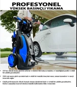 Hsgl Araç Yıkama 225 Bar İndiksiyon Motor 3200 Watt Profesyonel Yüksek Basınçlı rapco Yıkama Makinesi - 4